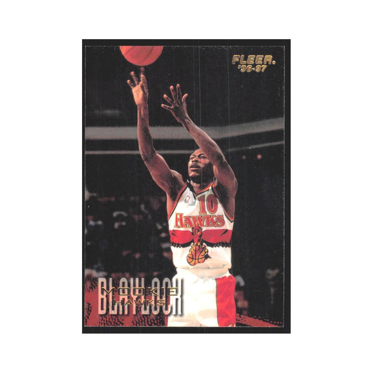 1996 Fleer Mookie Blaylock Hawks #2