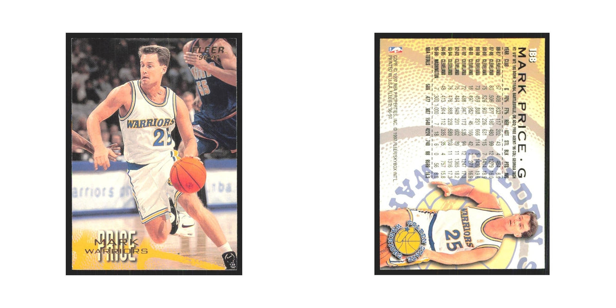 1996 Fleer Mark Price Golden State Warriors #188