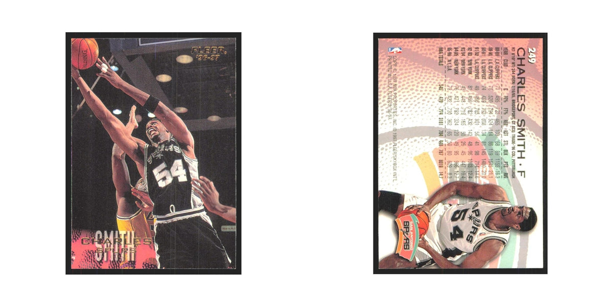 1996 Fleer Charles Smith Spurs #249