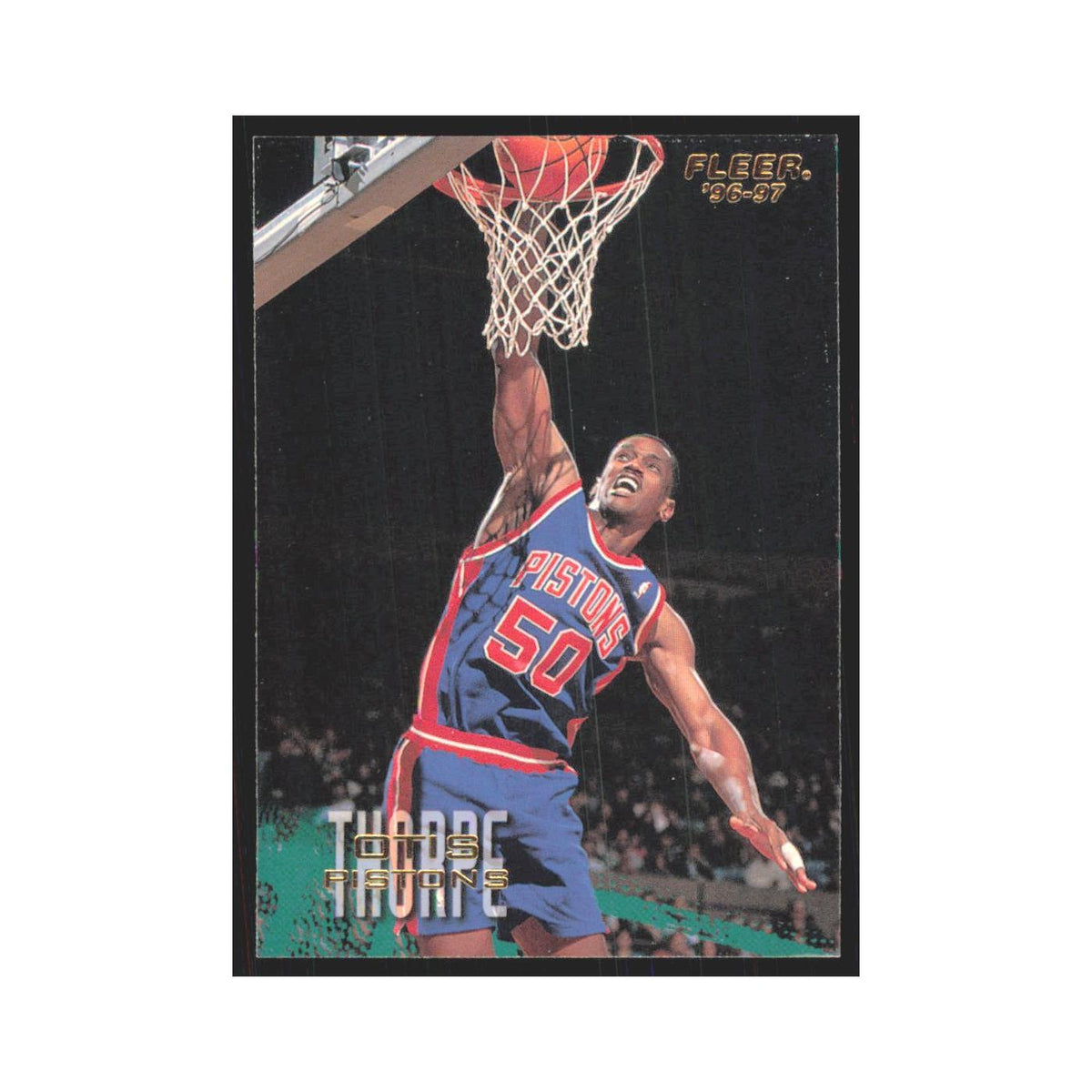 1996 Fleer Otis Thorpe Pistons #34