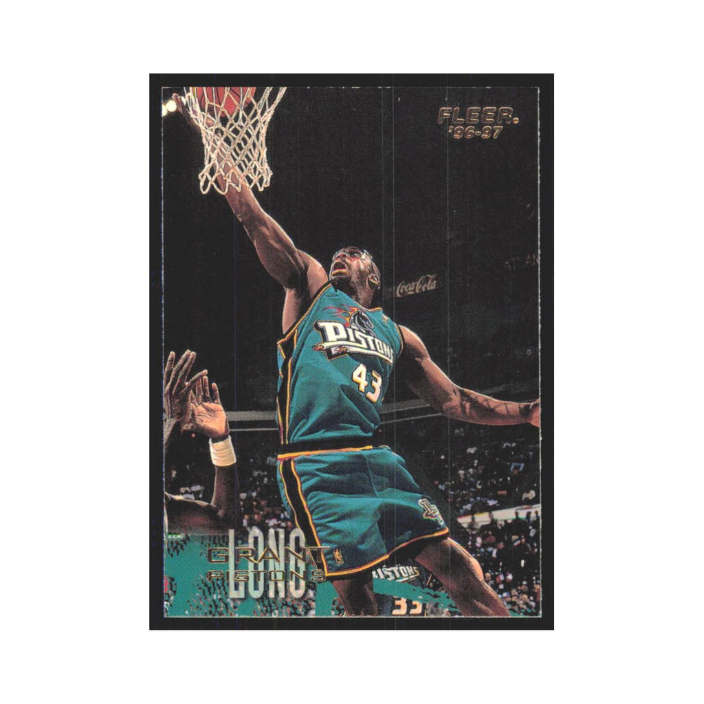 1996 Fleer Grant Long Pistons #181