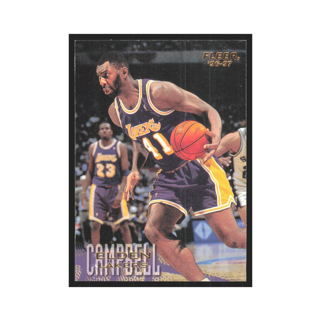1996 Fleer Elden Campbell Lakers #52