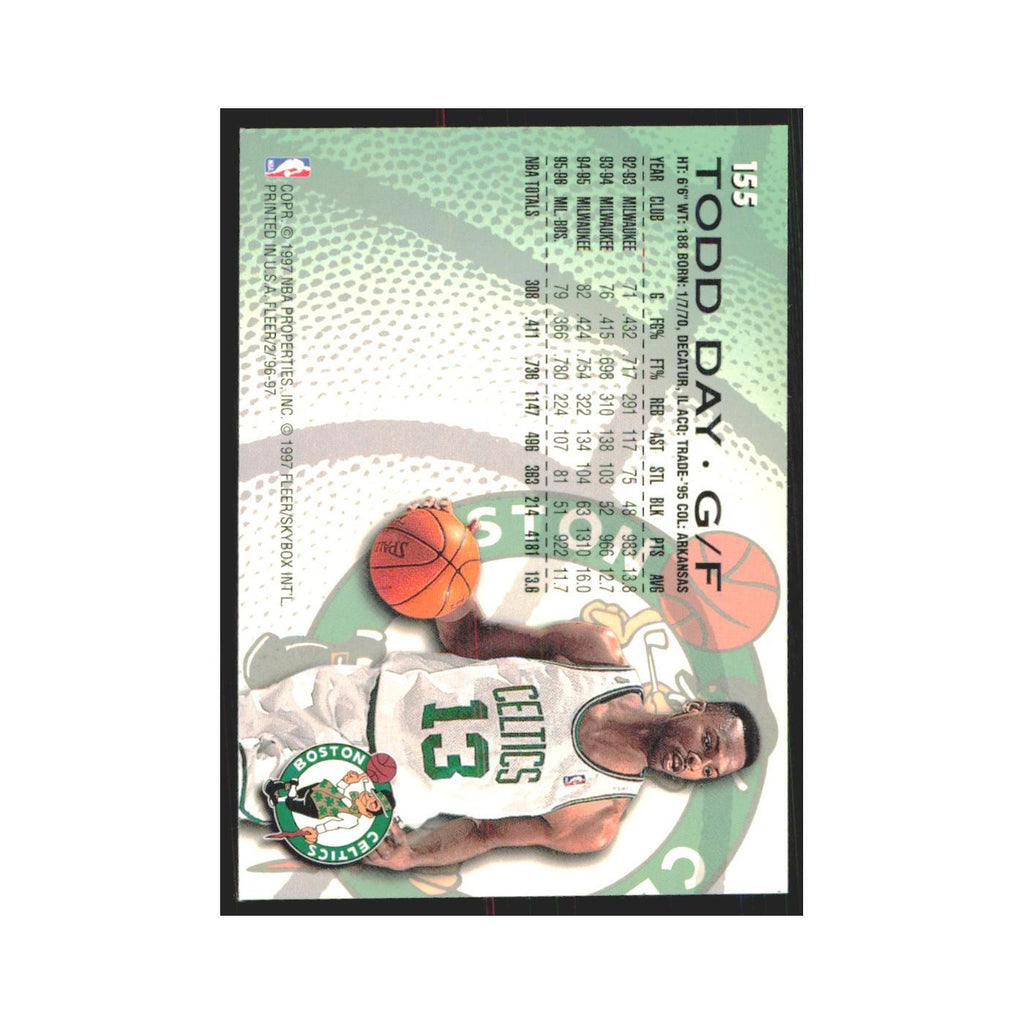 1996 Fleer Todd Day Celtics #155