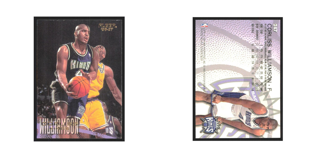 1996 Fleer Corliss Williamson Kings #247