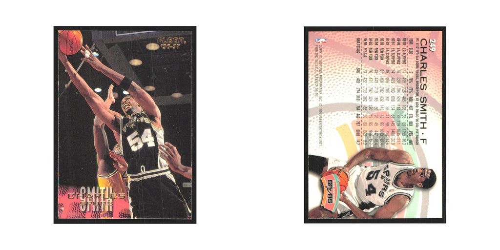 1996 Fleer Charles Smith Spurs #249