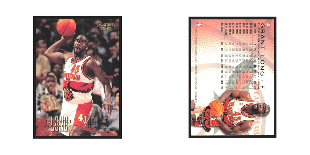 1996 Fleer Grant Long Hawks #4