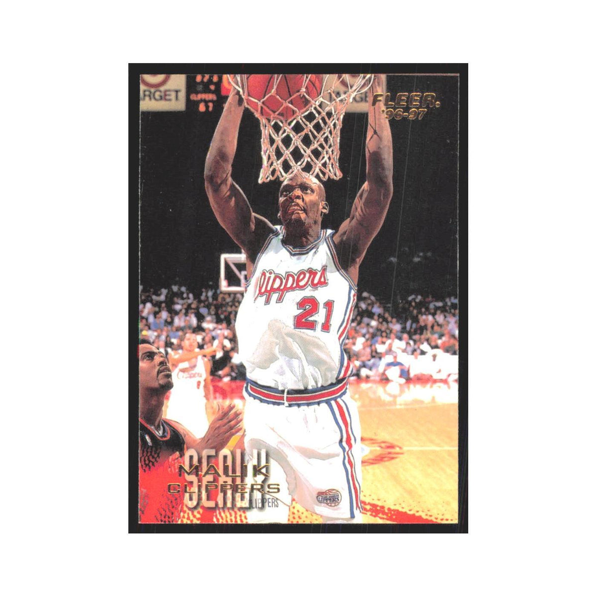 1996 Fleer Malik Sealy Clippers #49