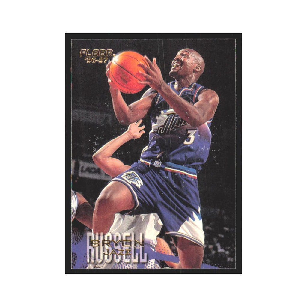 1996 Fleer Bryon Russell Jazz #260