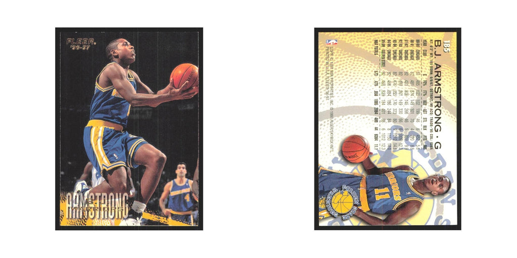 1996 Fleer B.J. Armstrong Golden State Warriors #185
