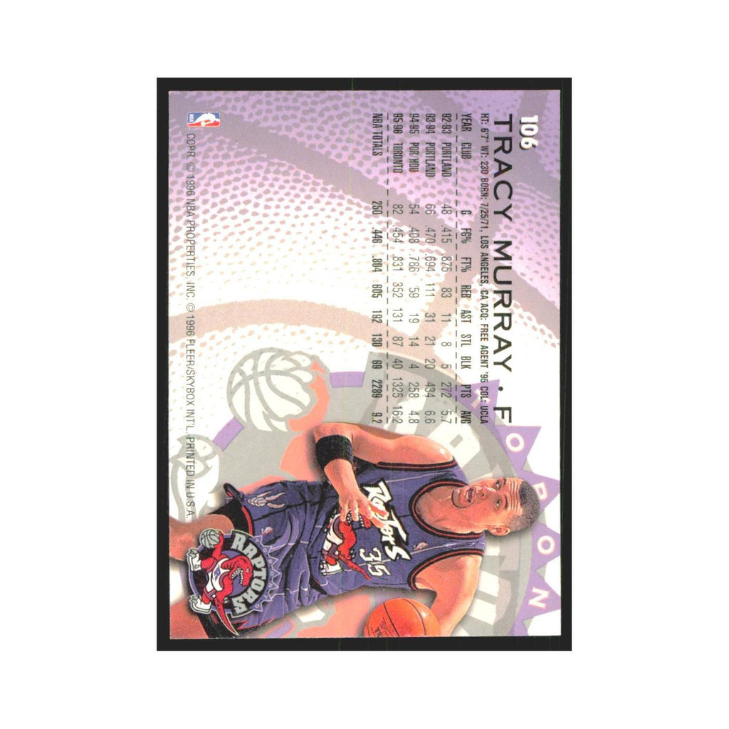 1996 Fleer Tracy Murray Raptors #106
