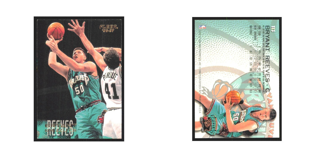 1996 Fleer Bryant Reeves Vancouver Grizzlies #113