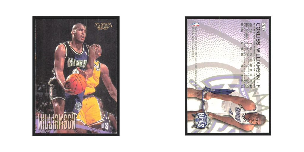 1996 Fleer Corliss Williamson Kings #247