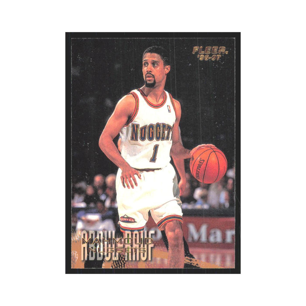 1996 Fleer Mahmoud Abdul-Rauf Nuggets #25