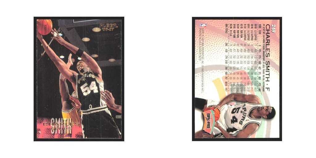 1996 Fleer Charles Smith Spurs #249