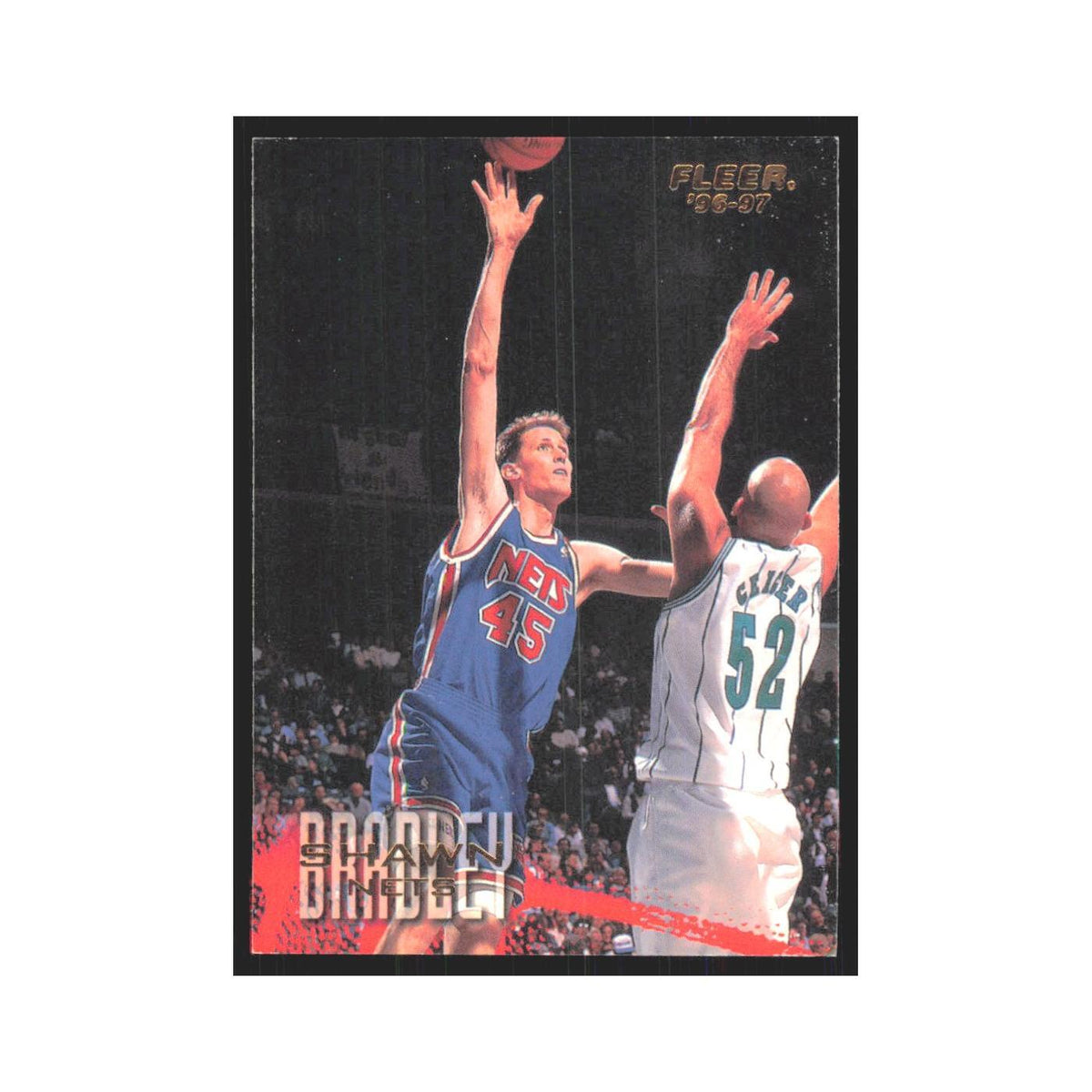 1996 Fleer Shawn Bradley Nets #67