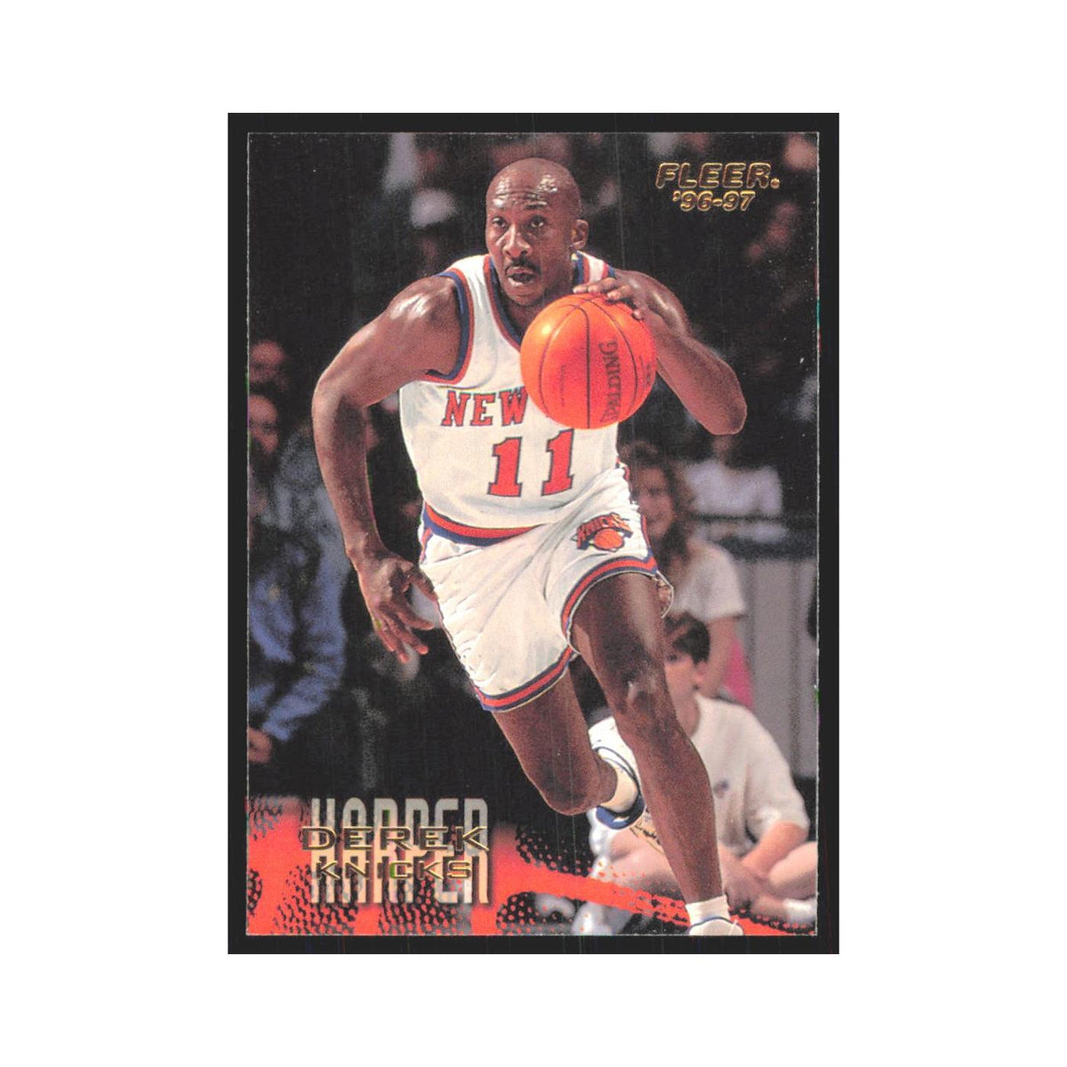 1996 Fleer Derek Harper Knicks #72