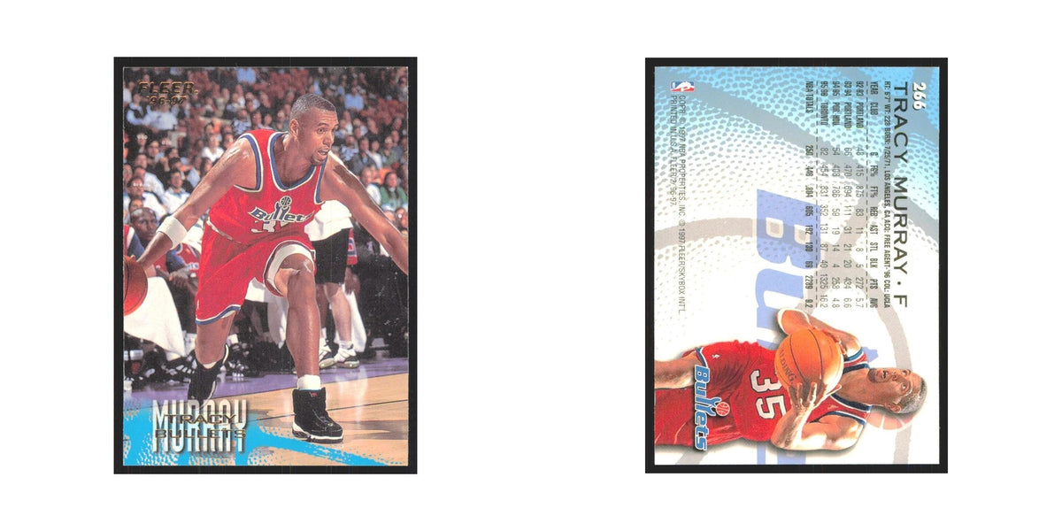 1996 Fleer Tracy Murray Washington Bullets #266
