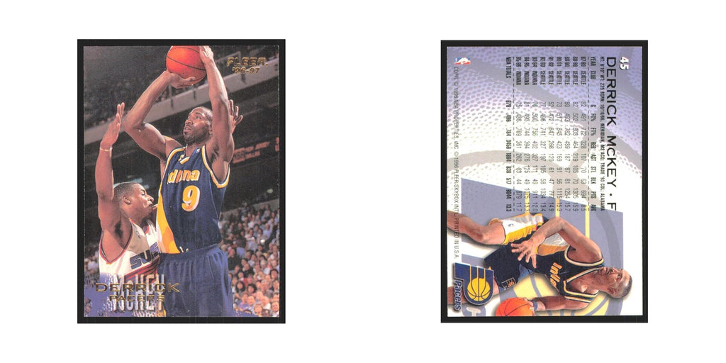 1996 Fleer Derrick McKey Pacers #45