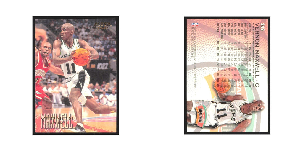 1996 Fleer Vernon Maxwell Spurs #248