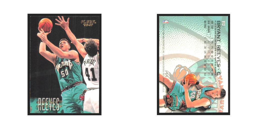 1996 Fleer Bryant Reeves Vancouver Grizzlies #113