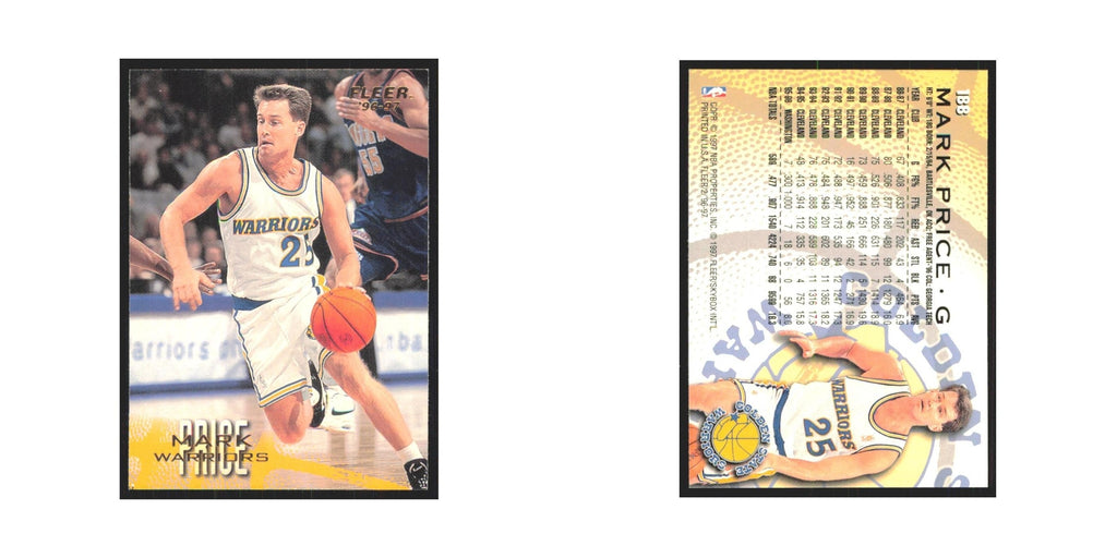 1996 Fleer Mark Price Golden State Warriors #102