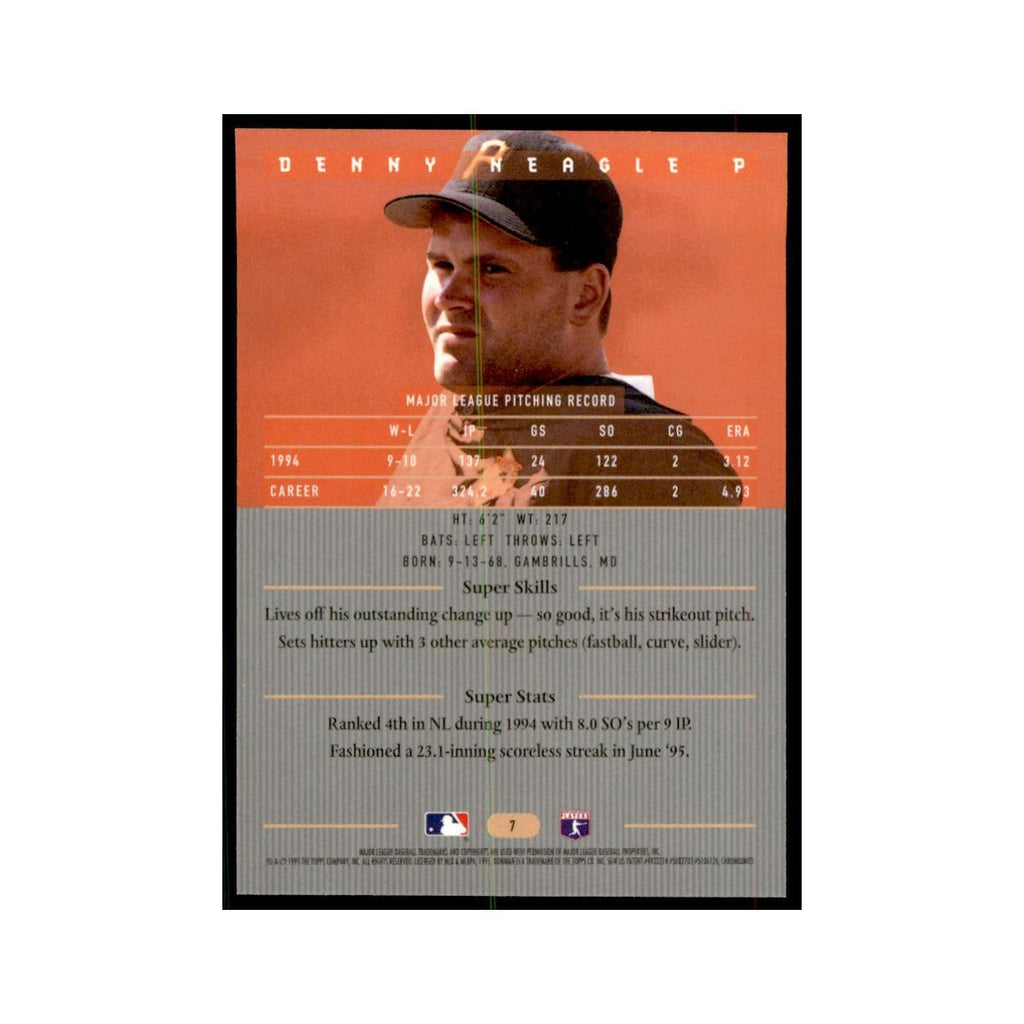 1995 Bowman's Best Denny Neagle Baseball Cards #7