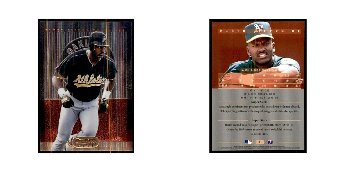 1995 Bowman's Best Ruben Sierra Baseball Cards #8