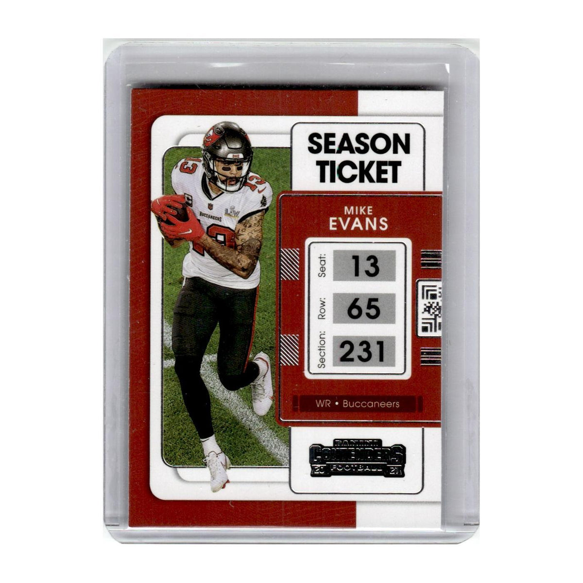 2021 Panini Contenders Mike Evans Buccaneers #92