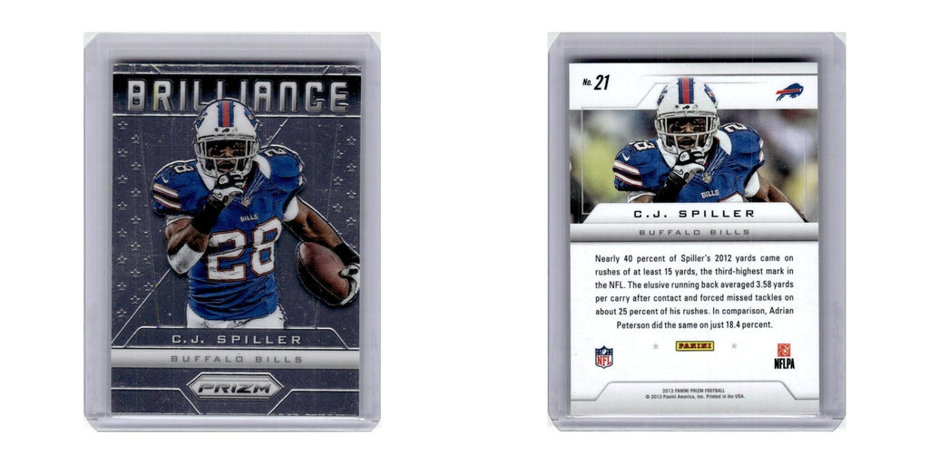 2013 Panini Prizm Brilliance C.J. Spiller Bills #21