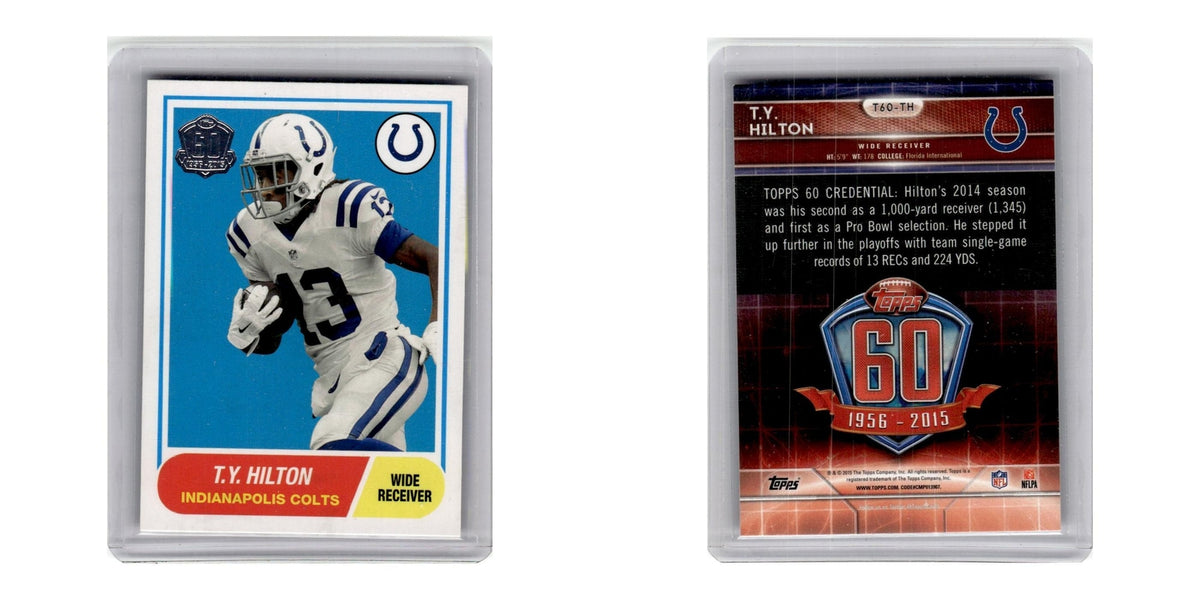2015 Topps T.Y. Hilton Colts #T60-TH