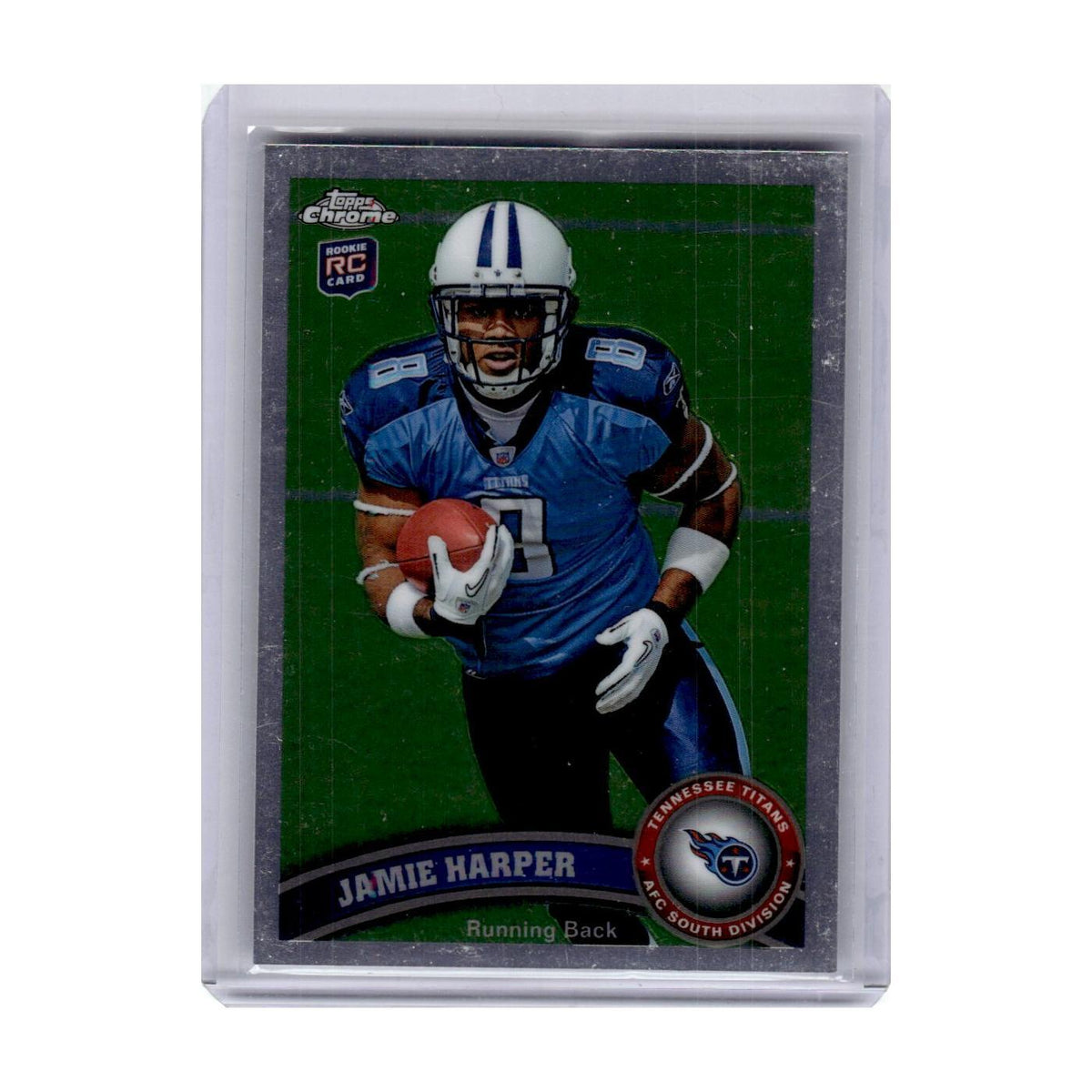2011 Topps Chrome Jamie Harper Titans #181