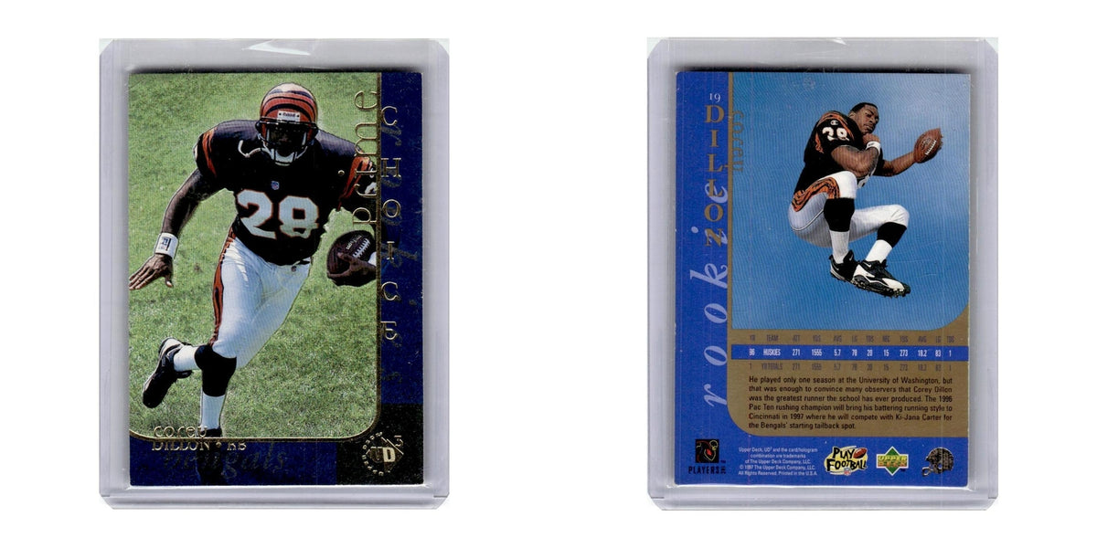 1997 Upper Deck UD3 Corey Dillon RC Bengals #19