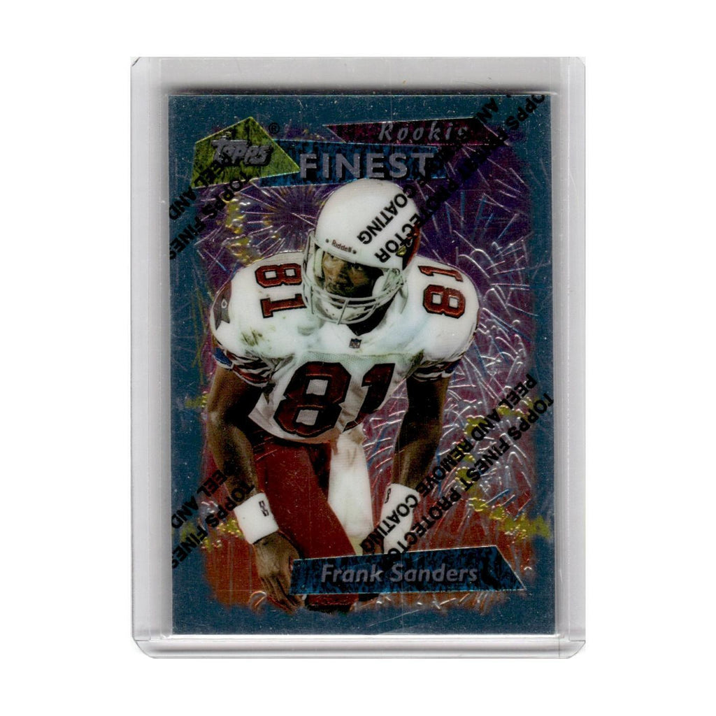 1995 Finest Frank Sanders RC Cardinals #216