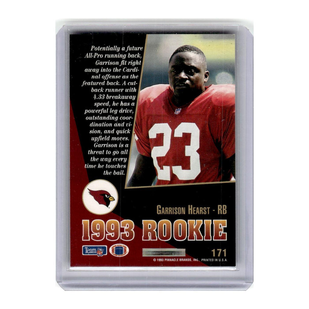 1993 Select Garrison Hearst RC Phoenix Cardinals #171