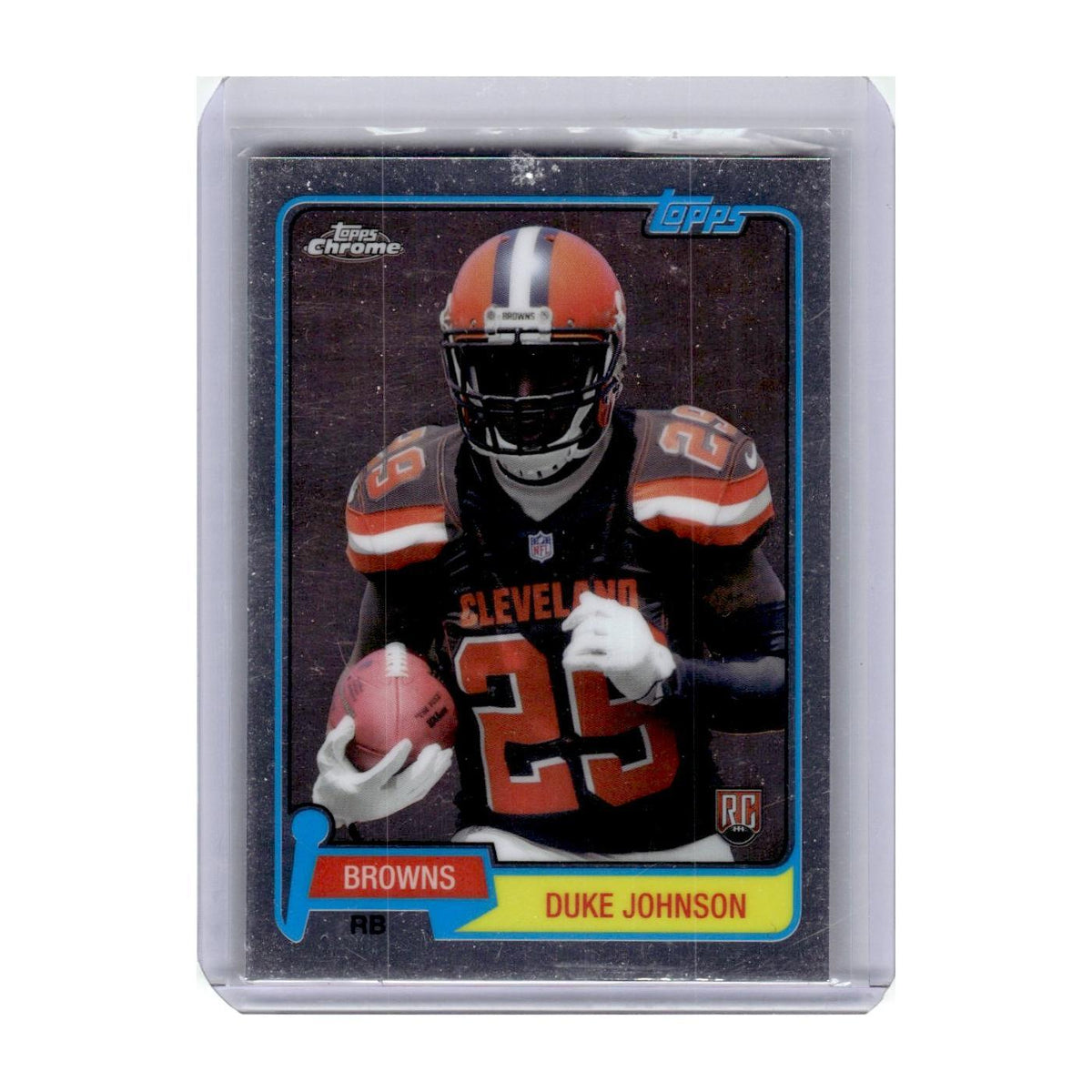 2015 Topps Chrome Duke Johnson RC Browns #T60RC-DJ
