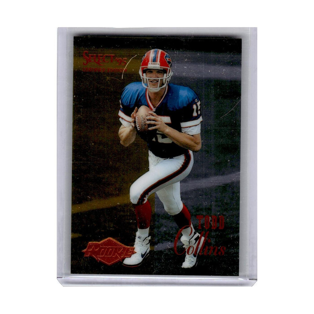 1995 Select Certified Todd Collins RC Bills #105