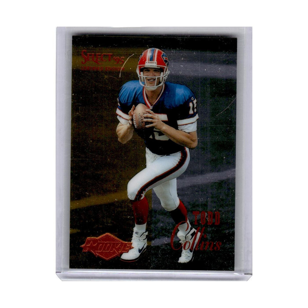 1995 Select Certified Todd Collins RC Bills #105