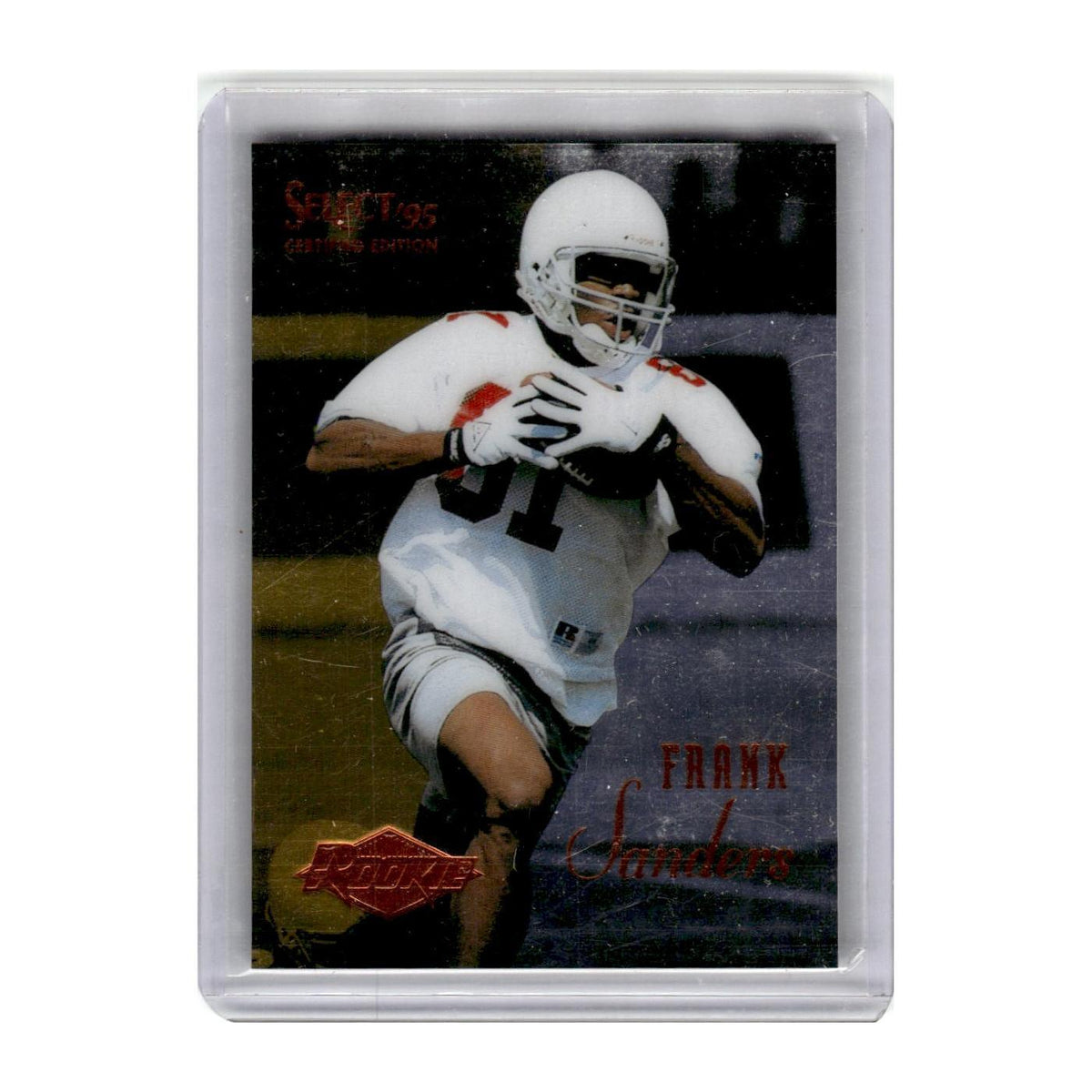 1995 Select Certified Frank Sanders RC Cardinals #107