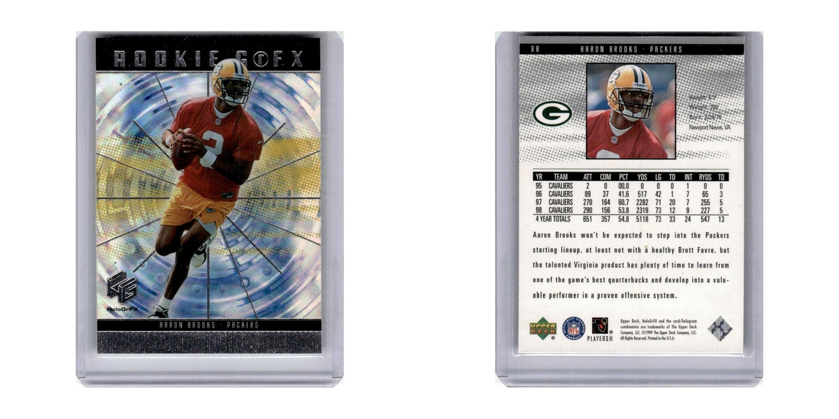 1999 Upper Deck HoloGrFX Aaron Brooks Packers #88
