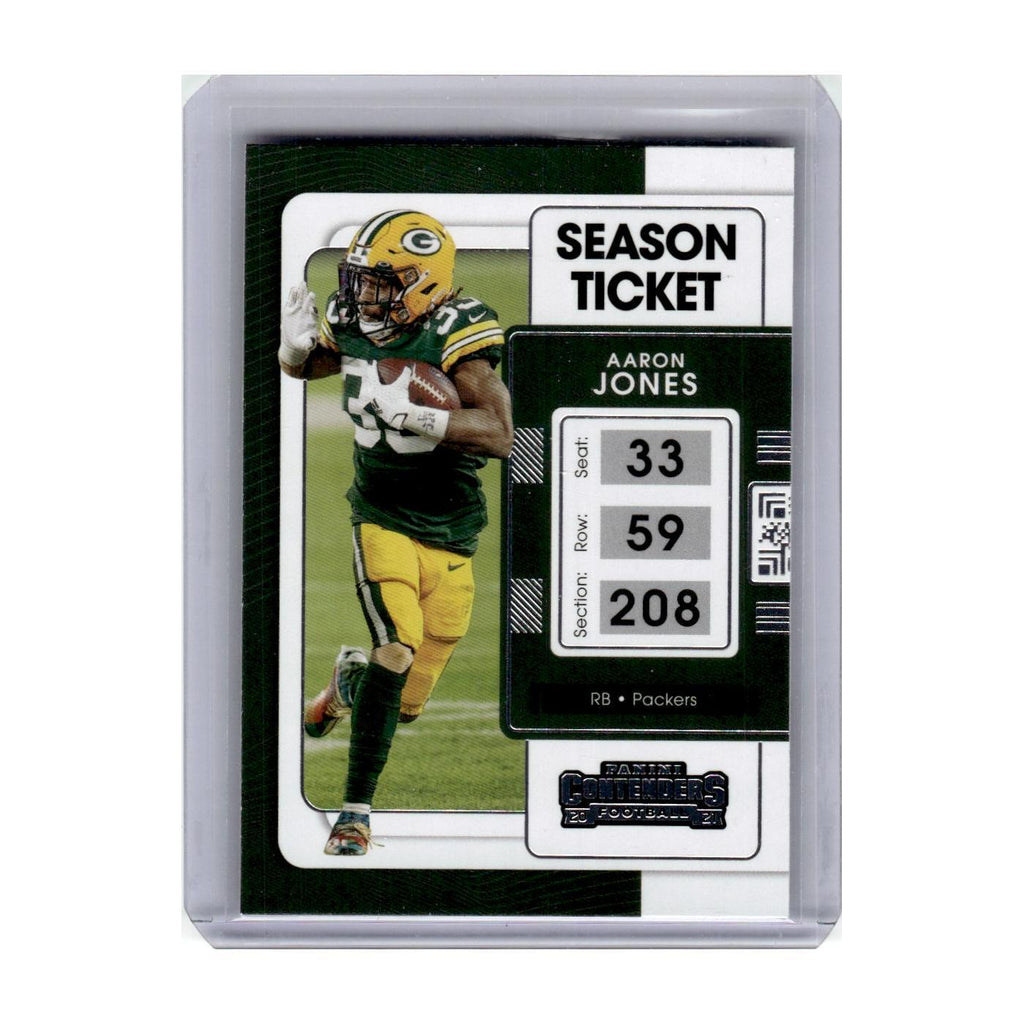 2021 Panini Contenders Aaron Jones Packers #36