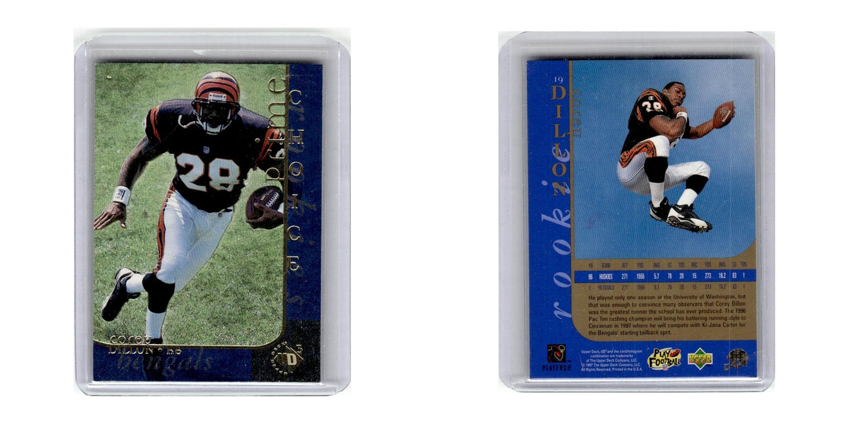1997 Upper Deck UD3 Corey Dillon RC Bengals #19