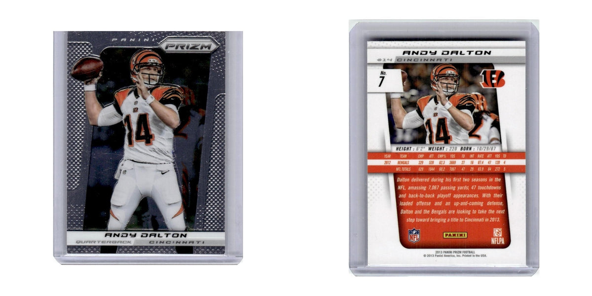 2013 Panini Prizm Andy Dalton Bengals #7