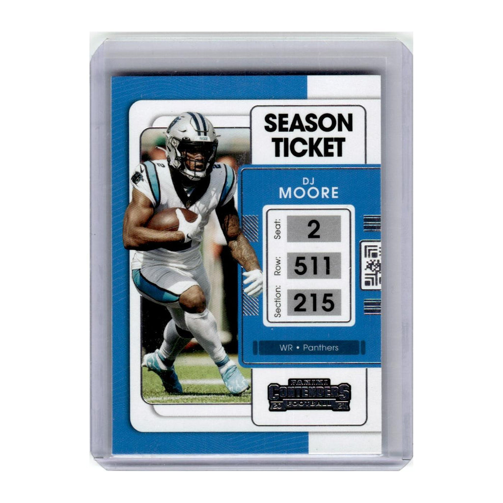 2021 Panini Contenders DJ Moore Panthers #14