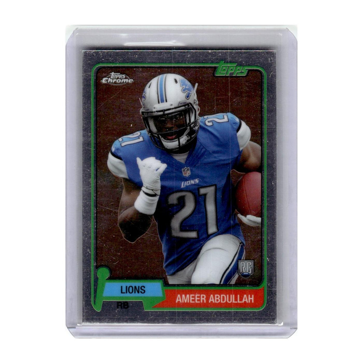 2015 Topps Chrome Ameer Abdullah RC Lions #T60RC-AA