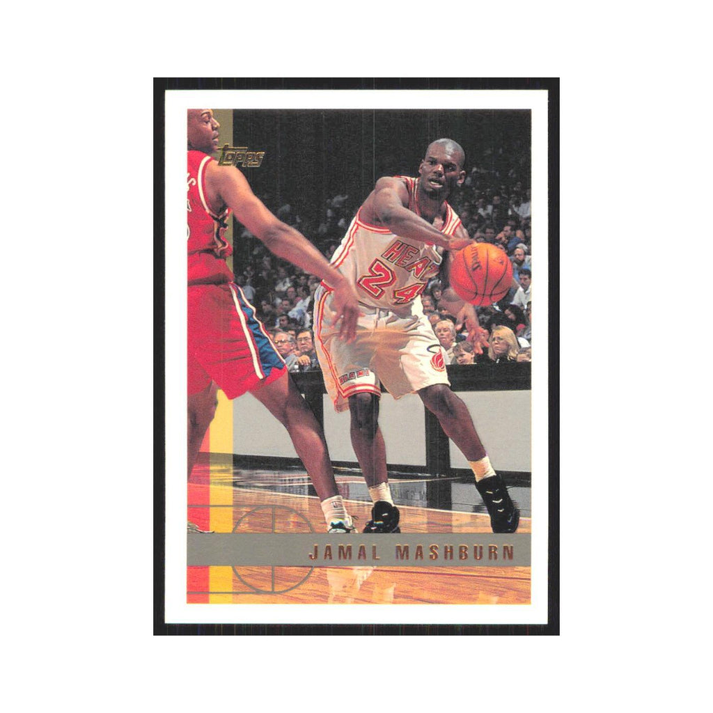 1997 Topps Jamal Mashburn Heat #14.0