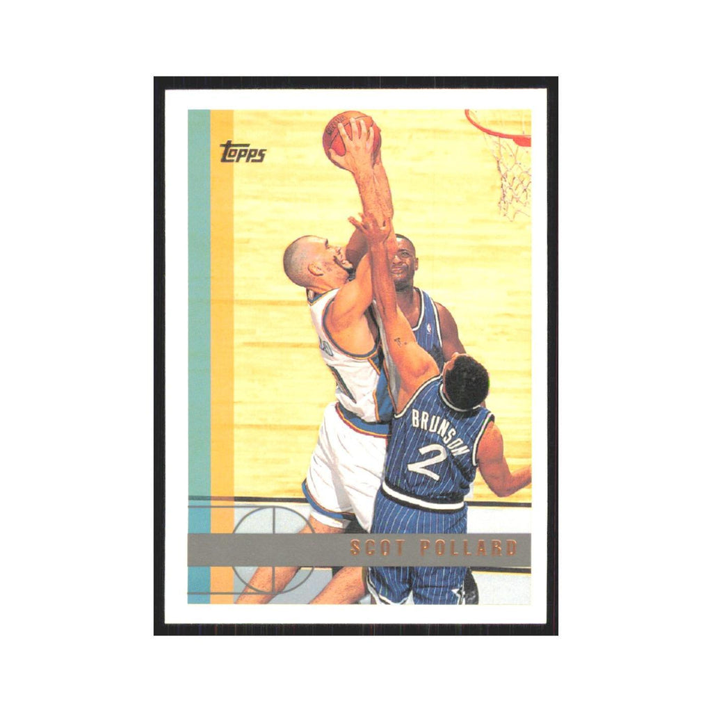 1997 Topps Scot Pollard Pistons #172.0