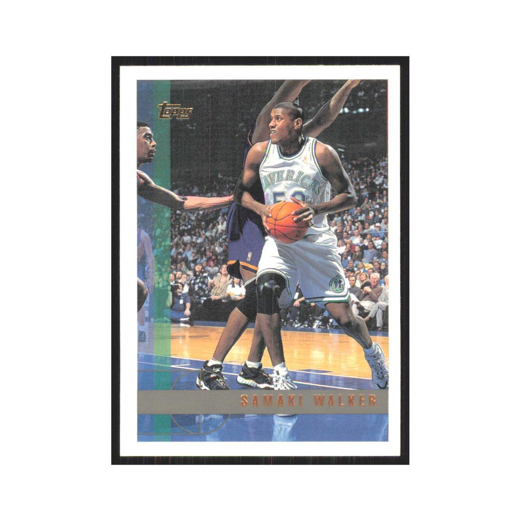 1997 Topps Samaki Walker Mavericks #192.0