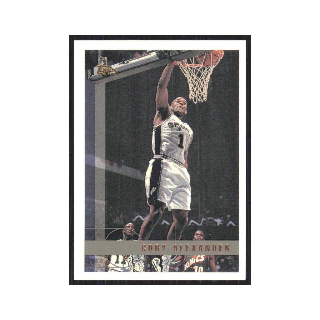 1997 Topps Cory Alexander Spurs #193.0