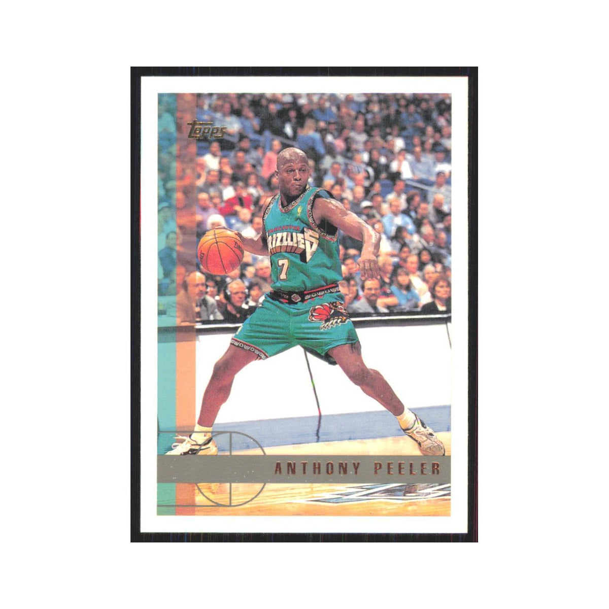 1997 Topps Anthony Peeler Vancouver Grizzlies #78.0