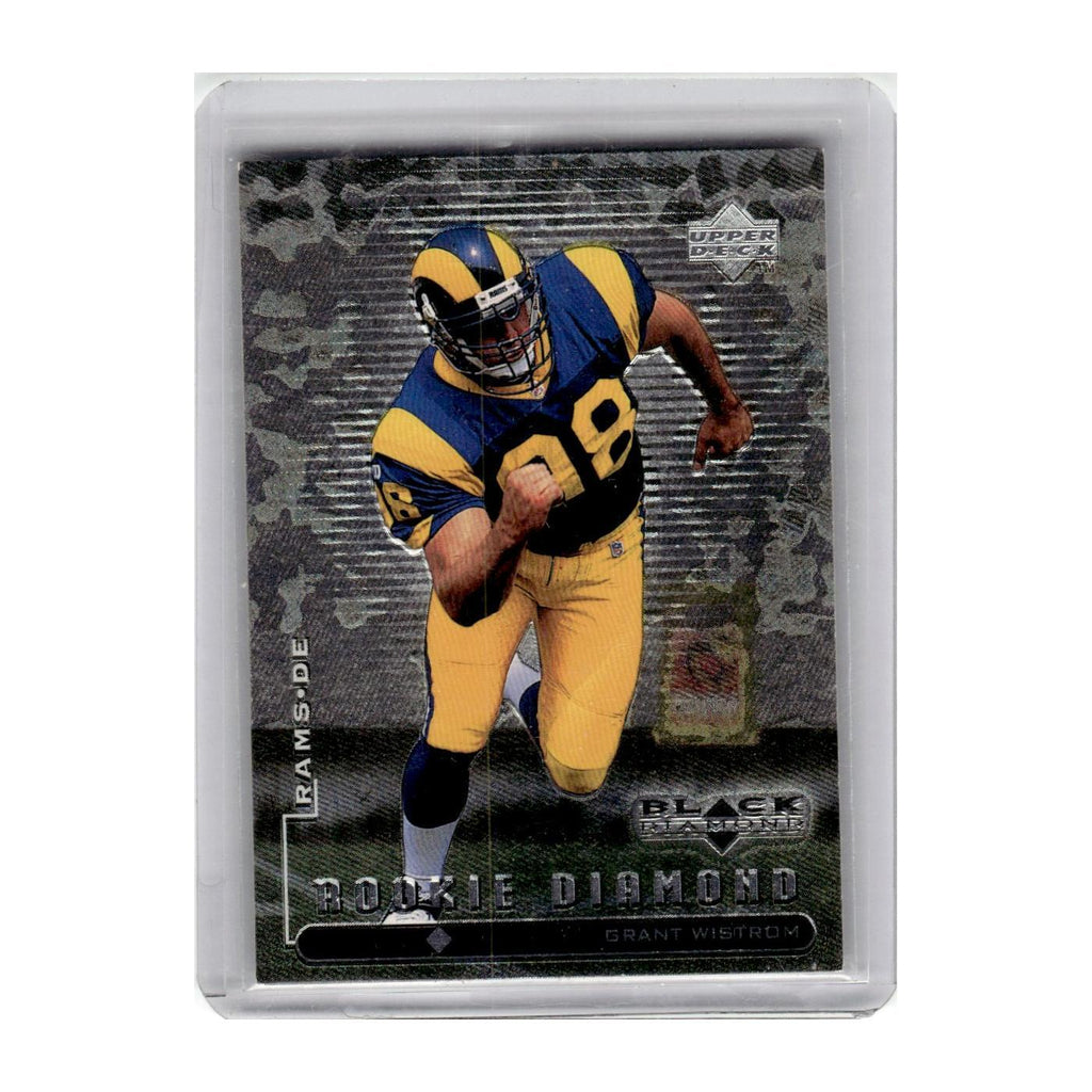 1998 Upper Deck Black Diamond Grant Wistrom RC St. Louis Rams #102